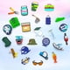 thumbnail image 2 of 25 dijes de pesca para decoración de zapatos, sandalias y zuecos. Accesorios de pesca para adultos, regalos de fiesta, metal, sin piedras preciosas., 2 of 4