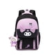 thumbnail image 1 of Sanrio Cartoon Kuromi Anime Backpack for Student 2024 New Simple Large-capacity Double-pocket Schoolbags Travel Birthday Gift, 1 of 3