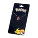 thumbnail image 4 of Collar con colgante Pokémon Team Rocket R de acero inoxidable, 4 of 4