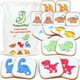 thumbnail image 1 of Juego De Memoria De Fieltro Con Dinosaurios Para Niños Pequeños De 1+ Años, 1 of 9