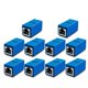 thumbnail image 1 of Extensor de cable Ethernet Y.D.F RJ45, acoplador hembra a hembra, 1 of 8