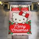 thumbnail image 1 of Merry Christmas Hello Kitty1 3 Pieces Duvet Cover Set Full Size Super Soft Fade Resistant Microfiber, 1 of 4