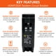thumbnail image 3 of Interruptor termomagnético FalconSupply Square D HOMT2020 20A/20A 120V, 3 of 7