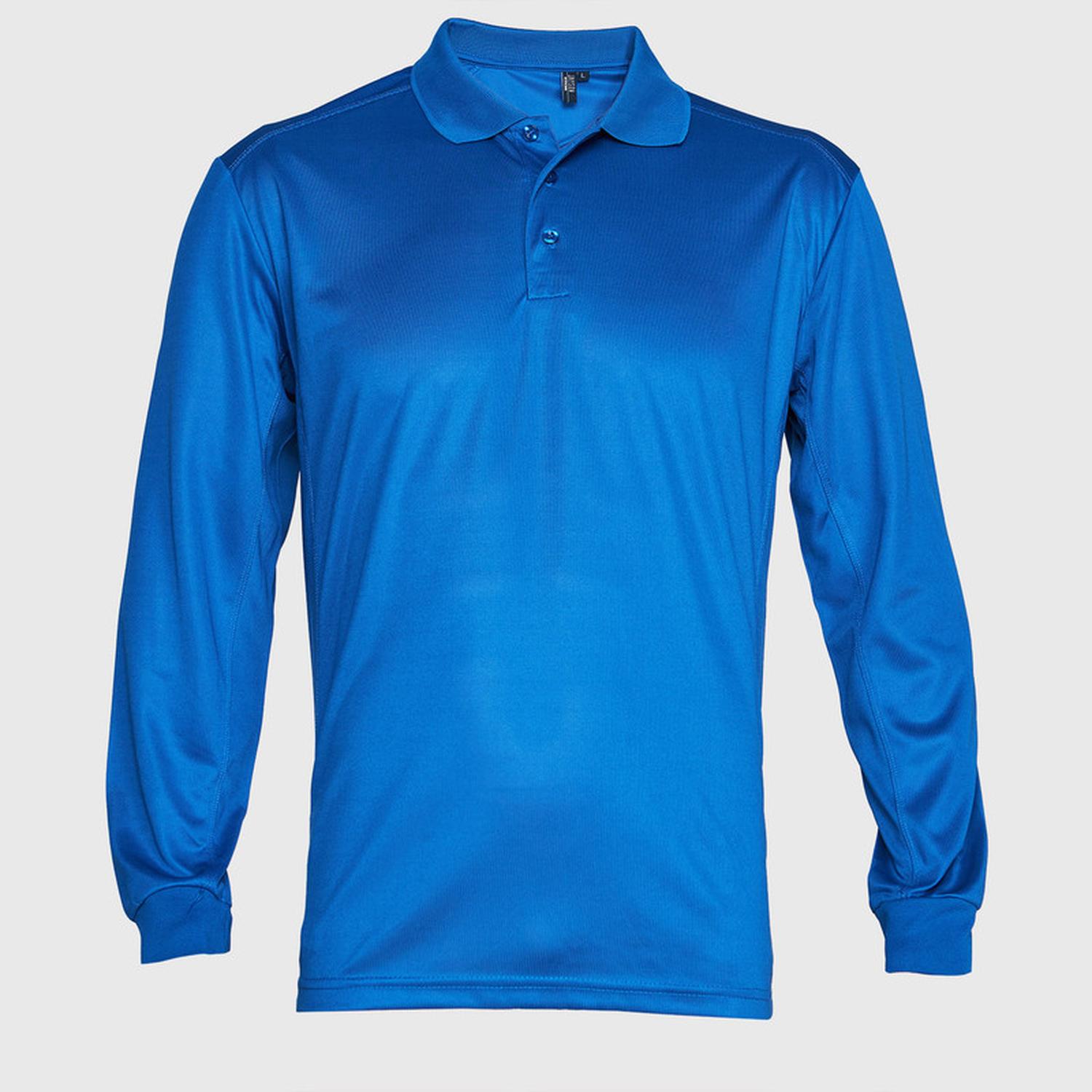 Jayson - Polera Dry Fit Hombre M/C Azul L
