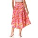 thumbnail image 3 of Faldas Midi Florales INSPIRE CHIC para Mujer con Frente Elástico y Dobladillo Irregular S Rosa, 3 of 6