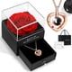 thumbnail image 1 of Set de collares HEGUD con I Love You de rosas auténticas preservadas, 1 of 7