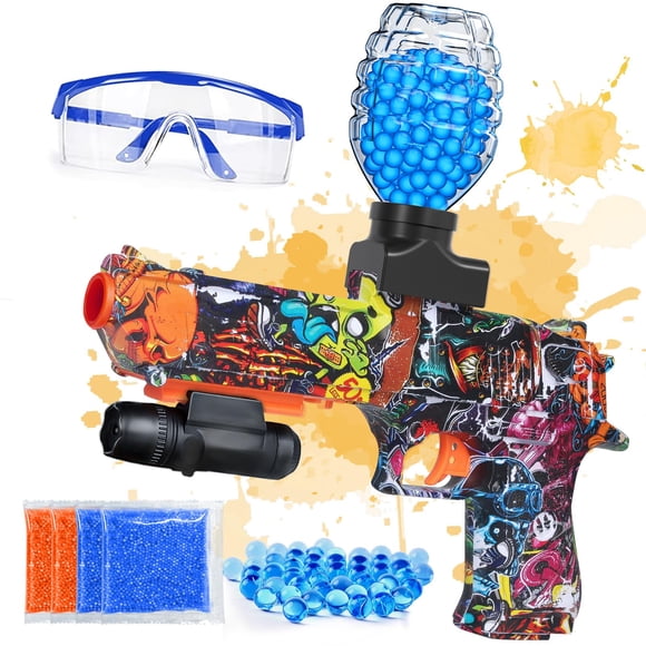 Juguete Gelfire automático Gel Ball Blaster Anstoy con cartuchos de gel