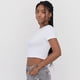 thumbnail image 3 of Polera Mujer Manga Corta Crop Cotton Spx Blanco Corona, 3 of 5