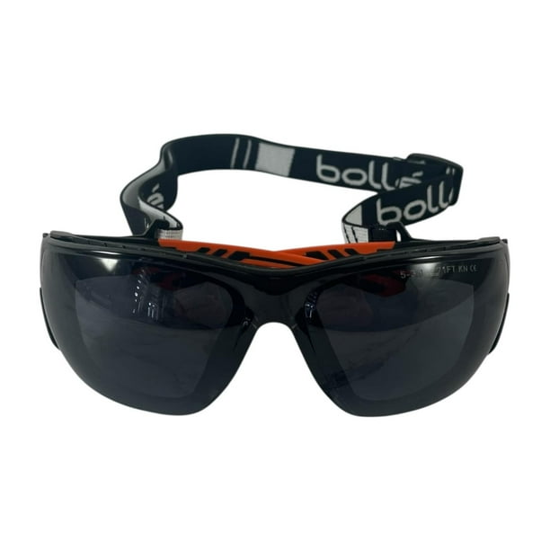 Lentes de Seguridad Bolle Ness+ y Correa Ensamblada rojo Lider