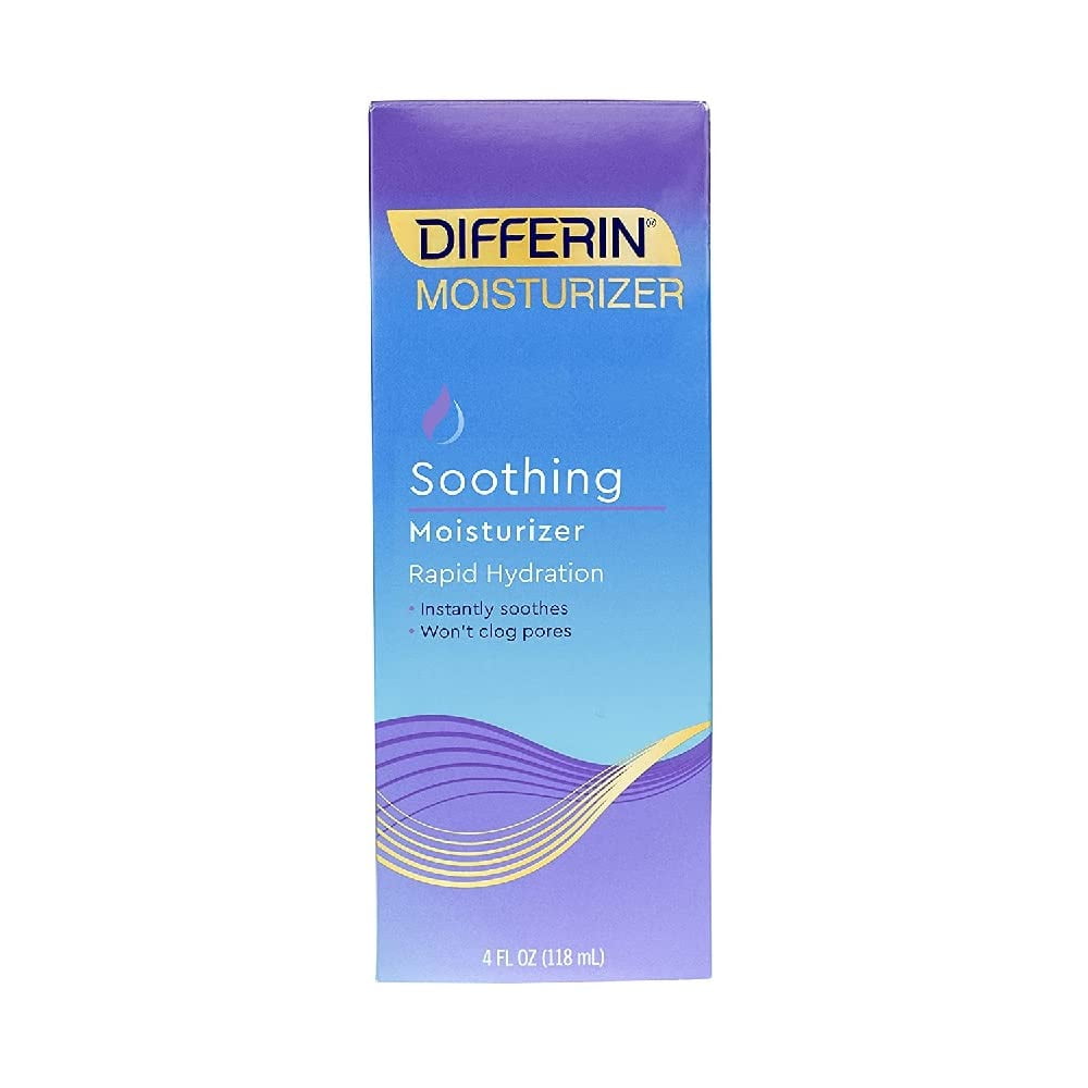 Hidratante Differin Para Rostro Y Cuerpo, Calmante, 120 Ml Para Piel Con Acné