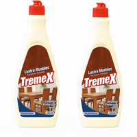 Pack Ahorro 2 Unidades Lustra Muebles Tremex Tradicional 500 Cc