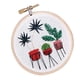 thumbnail image 3 of Kit de bordado estampado con patrones de punto de cruz Artesanía - Pot Plant EC002, 3 of 5