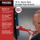 thumbnail image 3 of Llave para tubos RIDGID 31025 modelo 18, de alta resistencia, recta, 45 cm, 3 of 7