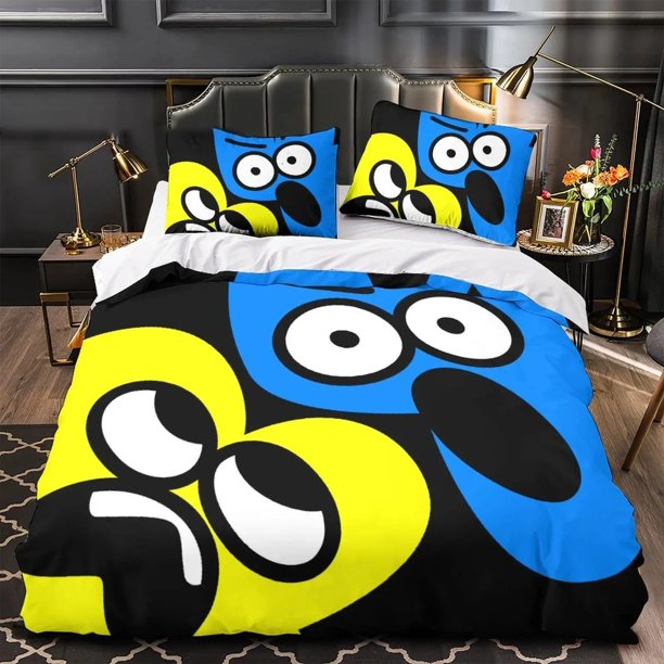 Jacknjellify Bedding Set Boys Girls Duvet Cover Pillowcase Bed boys Adult