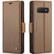 thumbnail image 1 of CaseMe tipo cartera Samsung Galaxy S10 con cierre magnético, RFID, tarjetero, soporte, carga inalámbrica, 1 of 5