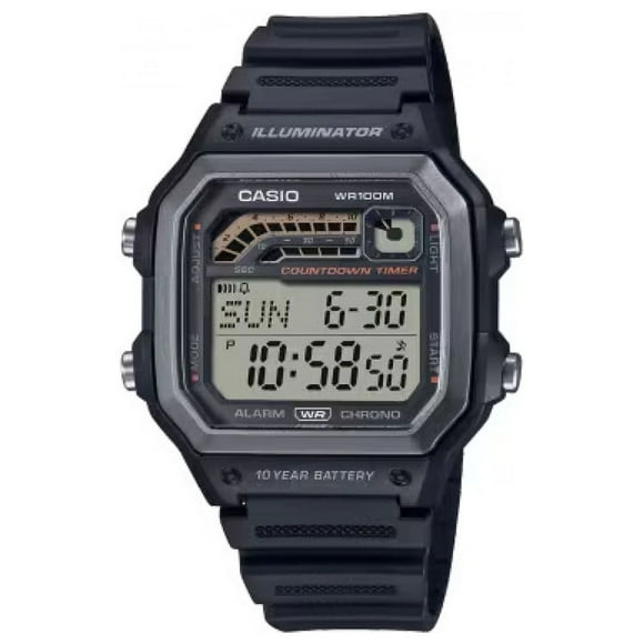 Casio WS-1600H-1AV – Reloj digital