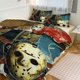 thumbnail image 1 of Jason Voorhees Print Bedding Set Pattern Duvet Cove Set 3 Pieces 1 Quilt Cover And 2 Pillowcases for Women Men Teens, 1 of 5