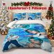thumbnail image 1 of 3pcs SKZ Felix Anime Themed Printed 3pcs Bedding Set Soft Duvet Cover with 2 Pillowcases All Season Comfort, 1 of 5