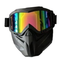 Magideal - Casco De Soldador Máscara De Soldador Cómodo Protector Facial Antisalpicaduras Protección Para Los Ojos Para El Hogar, Pulido, Mujeres, Hombres, Mano Barbilla Puntiaguda De Color