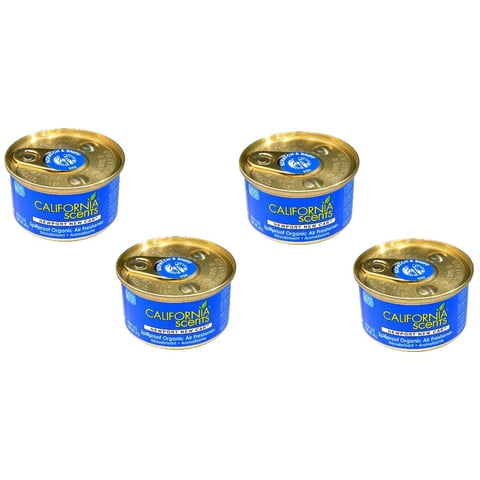 Ambientador California Scents Newport New Car, 44 Ml (Paquete De 4)