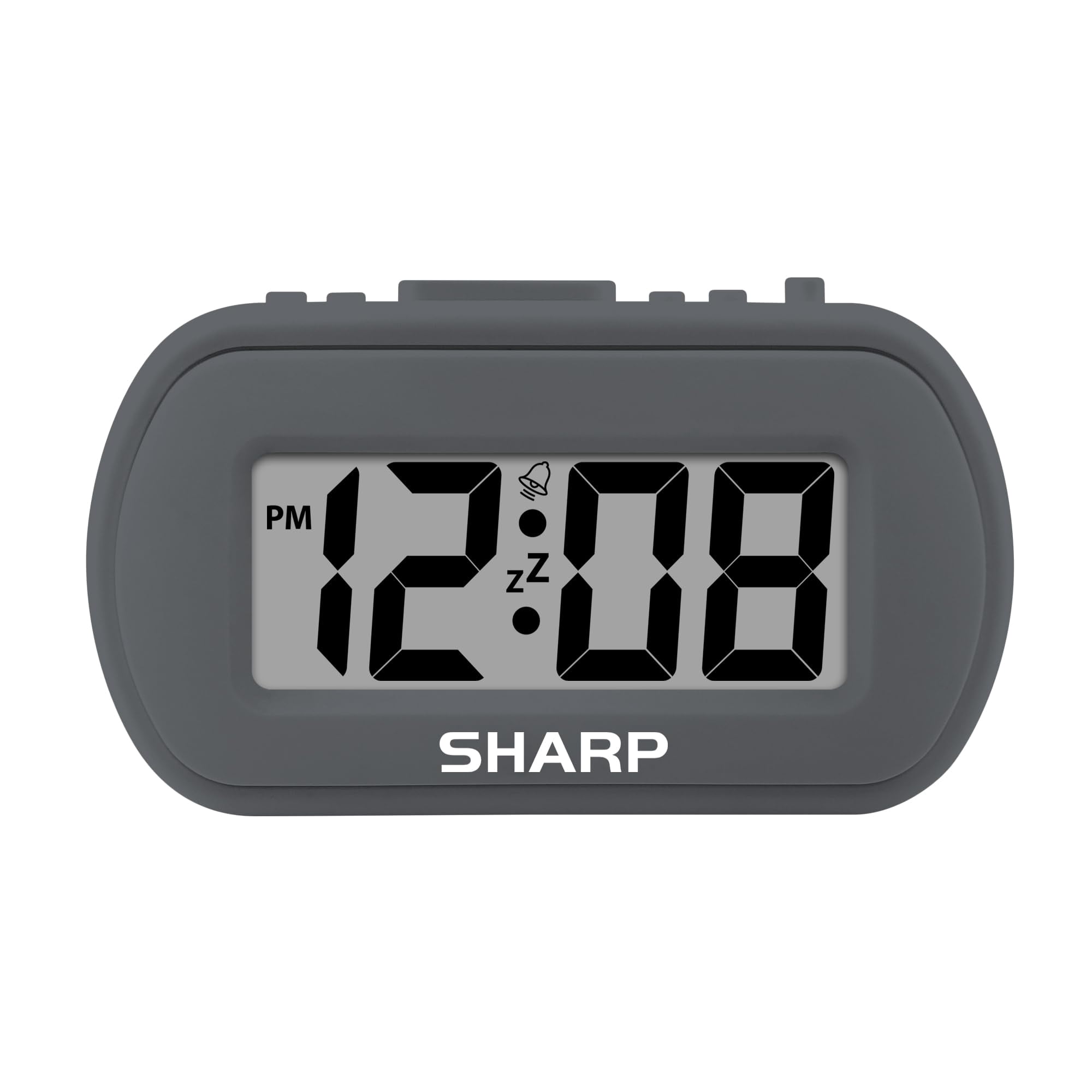 Reloj Despertador Sharp Spc483camz De Plástico Táctil Con Retroiluminación Azul