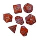 thumbnail image 2 of Juego De Dados Poliédricos De 7 Piezas, Accesorios De Juego De Mesa Duraderos Para Juego De Cartas, Café, Naranja Y Rosa, 2 of 3