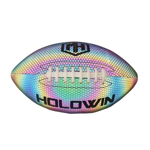 Balón de fútbol HW HOLOWIN Reflectante y Brillante Holográfico