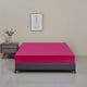 thumbnail image 1 of suxuMhao Sábana Ajustable Tamaño Full-1 Pieza Rosa Oscuro a Prueba de Polvo Sábana de Cama, Sábana Ajustable Elástica de Bolsillo Profundo Ajuste Full 54x75x14in Colchón, Sábana Ajustable Full, 1 of 4
