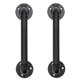 thumbnail image 1 of Pasamanos FOYO 30 cm Negro Mate (Pack de 2), 1 of 6
