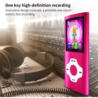 Mymahdi Mp3 / Mp4 Reproductor Portátil, Pantalla Lcd De 1.8 Pulgadas,