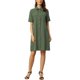 thumbnail image 2 of Vestido Safari de Mujer INSPIRE CHIC de Vuelta al Colegio Verano con Cuello Abotonado de Algodón con Cinturón L Verde Militar, 2 of 6