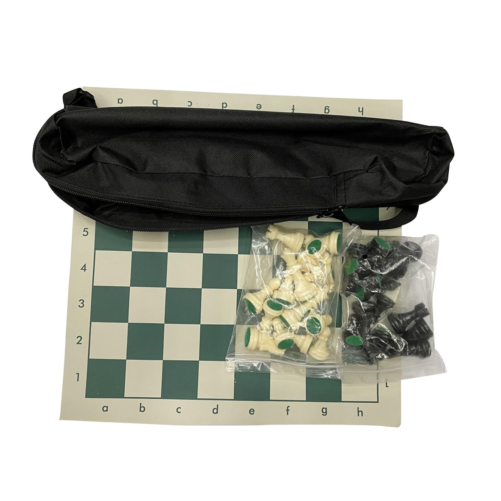 Bothyi - Juego De Ajedrez Portátil Con Bolsa De Almacenamiento Juego De Ajedrez Ligero Para Viajes Al Aire Libre S