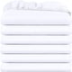 thumbnail image 1 of Sábanas ajustables Utopia Bedding Queen, paquete de 6 unidades, microfibra suave, color blanco, 1 of 6