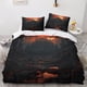 thumbnail image 2 of Juego de funda nórdica con estampado 3D de Castillo Oscuro, microfibra cepillada suave, diseño de arquitectura terrorífica, fácil cuidado, ropa de cama de calidad hotelera con almohada., 2 of 3