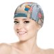 thumbnail image 5 of Robot Dreams Gorro de Natación de Licra, Gorro de Baño de Tela Cómoda, Gorro Elástico Antideslizante para Hombres, Mujeres y Niños, 5 of 6