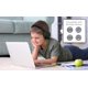 thumbnail image 2 of Auriculares eKids para niños con cable y control de volumen parental, 2 of 5