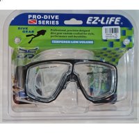 Ez-Life - Mascara Para Buceo Transpar Ajustable Silicona Templa Adulto