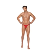Tanga Con Microbolsa Para Hombre Elegant Moments, Color Rojo
