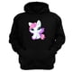 thumbnail image 1 of Polerón Canguro Mi Pequeño Pony Negro Talla M Unisex, 1 of 3