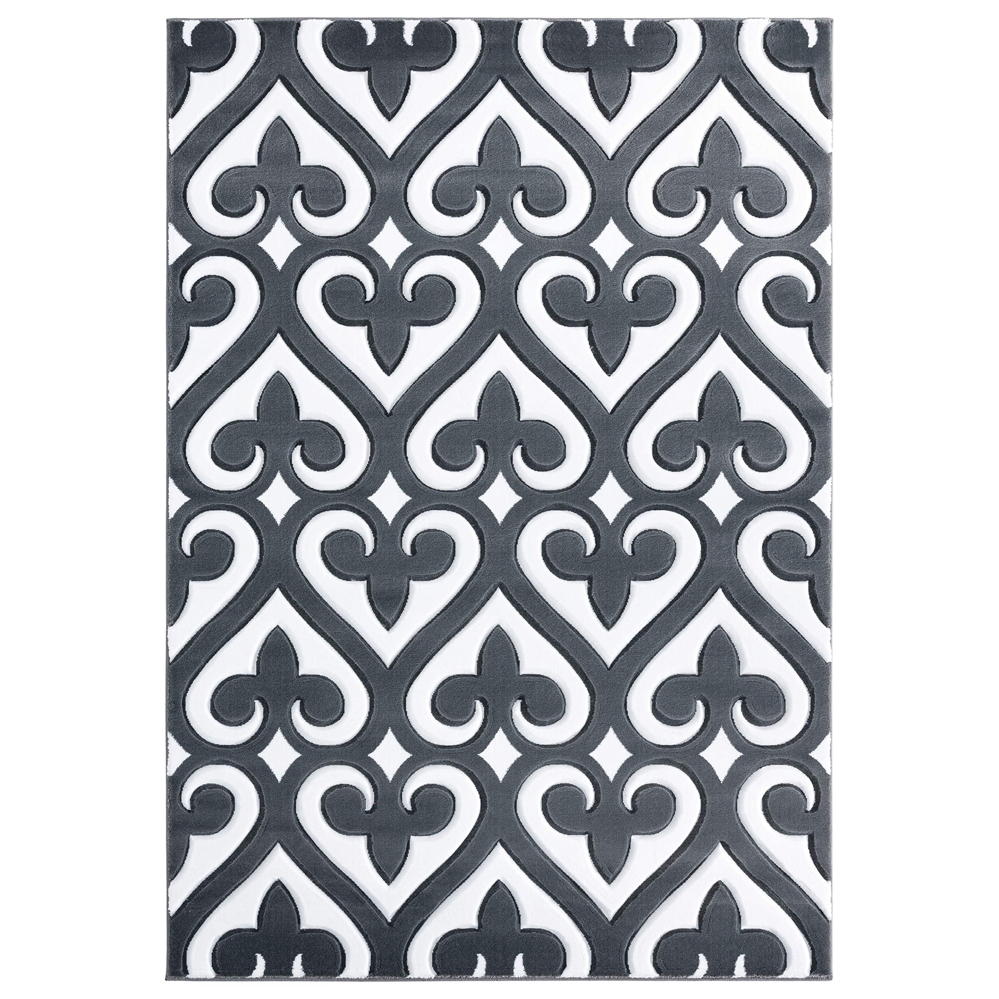 Alfombra Decorativa United Weavers Bristol Heartland Gris 56 X 81 Cm