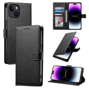 Foxdock - Funda Para Iphone 13– Cuero Premium, 3 Ranuras Para Tarjetas, Protección Contra Impactos