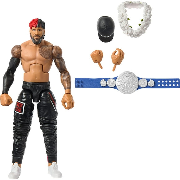 Figura de acción Mattel WWE Jimmy Uso Top Picks Elite Collection