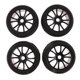 thumbnail image 1 of 4 Piezas 1/8 RC Neumáticos De Coche Llantas Hexagonales Para HSP HPI RC Buggy Piezas De Coche, 1 of 5