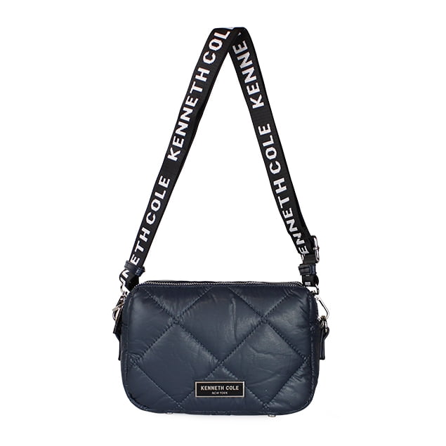 Kenneth Cole - Cartera Acolchada Peyton Azul
