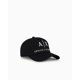 thumbnail image 1 of Gorra de Béisbol Armani Exchange para Hombre Negra y Blanca Bordada, 1 of 6