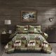 thumbnail image 2 of Juego de colcha ARL HOME Rustic King Size Lodge Cabin, 2 of 8