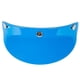 thumbnail image 2 of Visera Para Casco De Moto Con 3 Broches, Visera UV Parasol, Azul Oscuro, 2 of 5