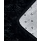 thumbnail image 3 of Alfombra peluda Suave 200 x 300 cm Primera Calidad Negro, 3 of 3