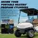 thumbnail image 5 of Inserto portavasos para carrito de golf para calentador de propano (paquete de 2), 5 of 6