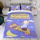 thumbnail image 4 of Harold y el Lápiz Morado Conjunto de sábanas temático, trío de piezas, cómodo y amigable con la piel, diseño único, regalo de decoración para el hogar para familiares, amigos y fans,173cm *218cm, 4 of 6